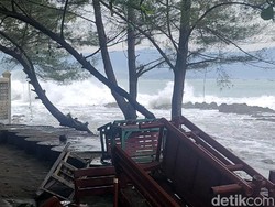 Gelombang Setinggi 6 Meter Terjang Palabuhanratu, Ini Penjelasan BMKG