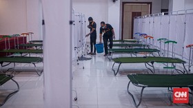 Gedung Ditjen KI Tangerang Jadi Lokasi Isolasi Warga Covid-19