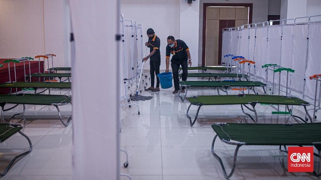 Menkumham Yasonna Loaly mengatakan selain menyiapkan lokasi isolasi untuk warga positif Covid-19, pihaknya juga menyiapkan 46.614 paket bansos untuk warga.