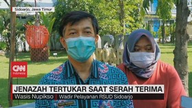 VIDEO: Jenazah Tertukar Saat Serah Terima