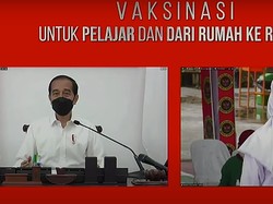 Jawaban Jokowi Ditanya Siswa Kapan Pembelajaran Tatap Muka Dimulai