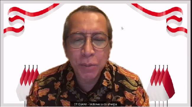 Pada pertemuan kedua G20, Indonesia secara khusus menyinggung tentang implementasi kesepakatan G20 yang mendukung pemulihan kesehatan dan ekonomi pascapandemi.