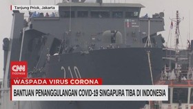 VIDEO: Bantuan Penanggulangan Covid-19 Siangapura Tiba