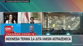 VIDEO: Indonesia Terima 3,4 Juta Vaksin Astrazeneca