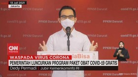 VIDEO: Pemerintah Luncurkan Program Paket Obat Covid19 Gratis