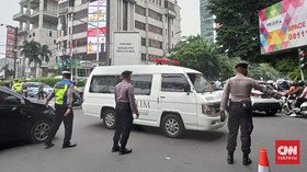 PPKM Level 4, Jalan Fatmawati Jaksel Kembali Disekat