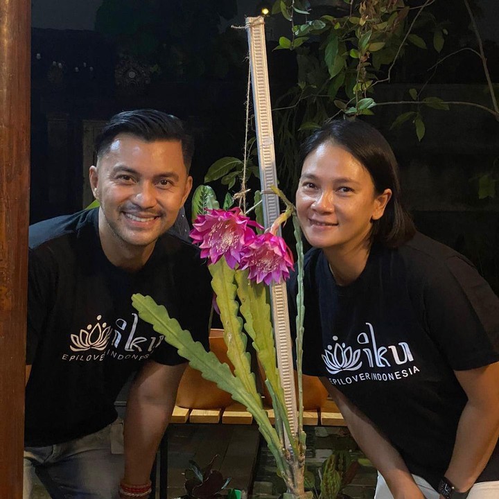 <p>Jangan sedih karena tak melihat tanaman hias bunga milik Dian, Bunda. Ternyata Dian dan sang suami merawat tanaman hias bunga wijaya kusuma, lho. Cantik banget, ya! (Foto: Instagram: @bu_deedee)</p>