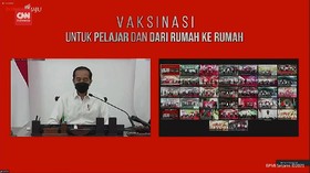 VIDEO: Jokowi: Yang Belum Disuntik Gak Usah Takut. Gak Sakit