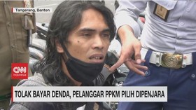 VIDEO: Tolak Bayar Denda, Pelanggar PPKM Pilih Dipenjara