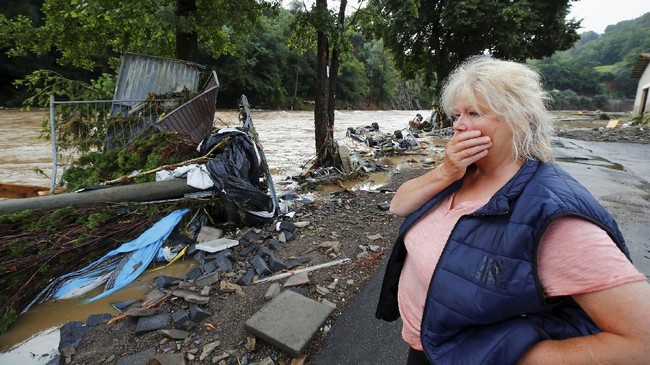 FOTO: Hancur Negara Bagian di Jerman oleh Banjir Bandang