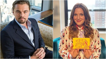 Drew Barrymore Kepergok Godain Leonardo DiCaprio di Media Sosial