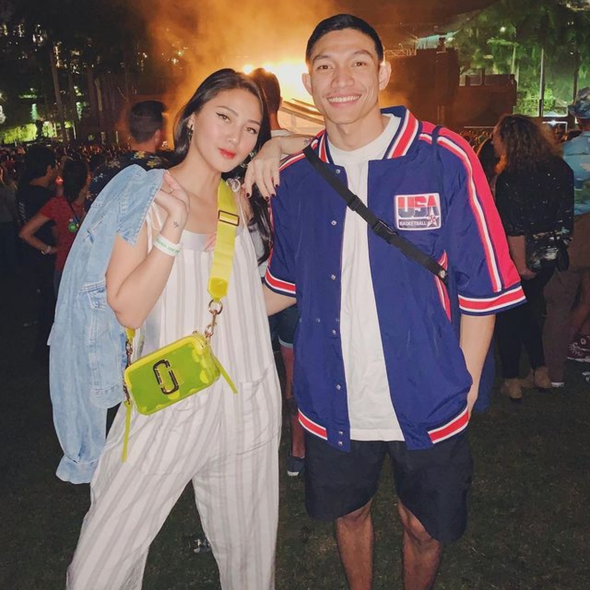 Heboh anak menteri Audy Pratama dan sang istri Rachel Theresia pergi bulan madu di tengah kondisi PPKM&period; Yuk intip potret mereka&excl;