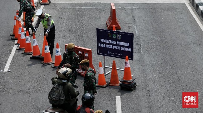 Kepolisian memastikan informasi terkait perpanjangan PPKM Darurat hingga 2 Agustus mendatang adalah hoaks.