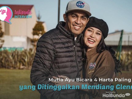 Mutia Ayu Bicara 4 Harta Paling Berharga yang Ditinggalkan Mendiang Glenn Fredly