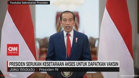 VIDEO: Jokowi Serukan Kesetaraan Akses Untuk Dapatkan Vaksin
