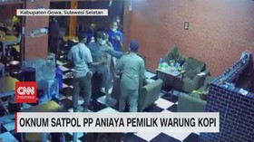 VIDEO: Oknum Satpol PP Aniaya Pemilik Warung Kopi