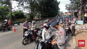 Lalin Lenteng Longgar usai Imbauan Pekerja Berangkat Pukul 6
