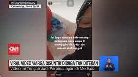 VIDEO: Viral Video Warga Disuntik Diduga Tak Ditekan