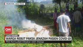 VIDEO: Warga Rebut Paksa Jenazah Pasien Covid-19