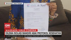 VIDEO: Dilema Isolasi Mandiri Tanpa Pengawasan Medis
