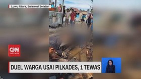 VIDEO: Duel Warga Usai Pilkades, 1 Tewas