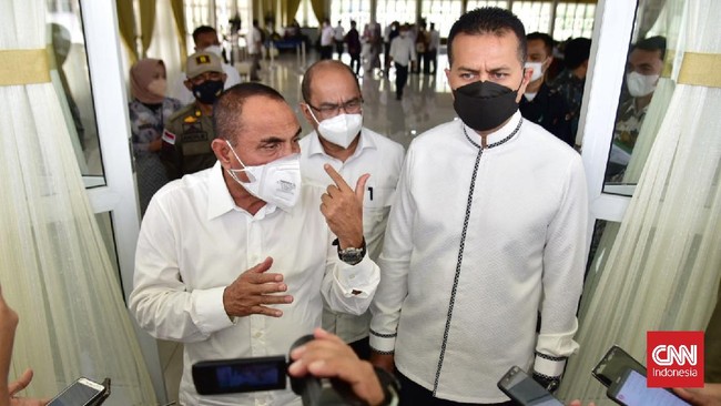 Gubernur Sumut mengatakan jumlah vaksin Covid-19 di provinsi itu sudah menipis, sehingga meminta bantuan vaksin dari pusat segera dipasok ke sana.