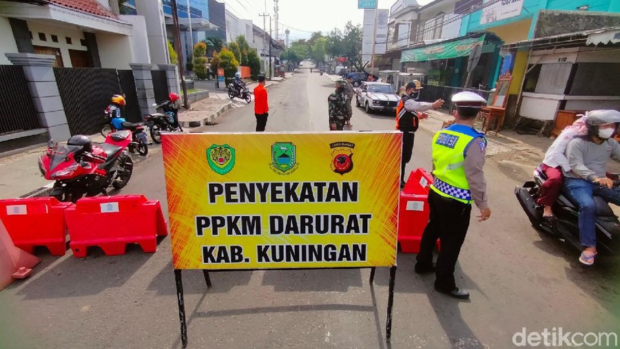 Info PPKM Jawa Barat: Dominasi Zona Merah-Kasus Harian Tinggi