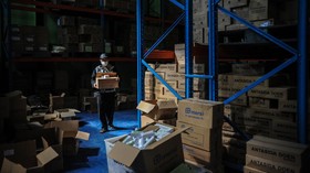 Gudang Penimbunan Obat Covid-19 di Kalideres Dibuka Kembali
