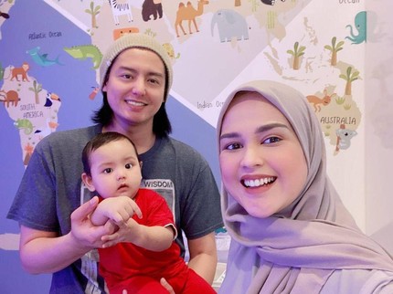 Reaksi Shaquille Bertemu Roger Danuarta setelah Sembuh COVID-19, Gemas Banget!
