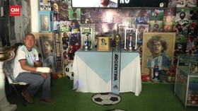VIDEO: Melongok Gereja Diego Maradona di Meksiko