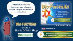Bio-Formula, Bantu Jaga Daya Tahan Tubuh di Saat Pandemi
