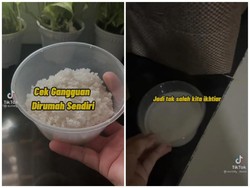 Periksa Gangguan Jin di Rumah, Netizen Ini Manfaatkan Garam Kasar dan Air