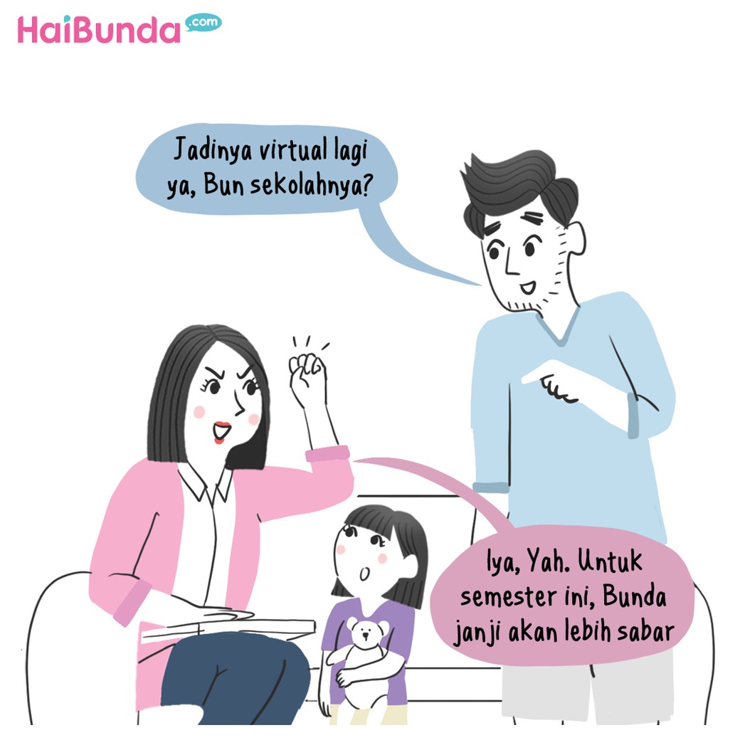 Komik Sekolah Online Lagi