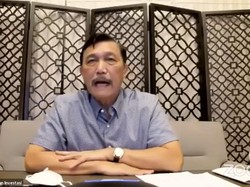 Luhut Singgung Indeks Pemulihan COVID-19 RI Lebih Baik dari Singapura-Malaysia