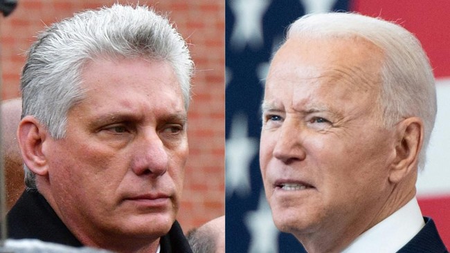Presiden Miguel Diaz-Canel membalas cemoohan Presiden Joe Biden dengan mengatakan bahwa upaya Amerika Serikat untuk menghancurkan Kuba terbukti gagal.