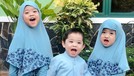 Potret Gemoy Anak-anak Oki Setiana Dewi Kompak Pakai Baju Kembaran