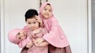 Potret Gemoy Anak-anak Oki Setiana Dewi Kompak Pakai Baju Kembaran