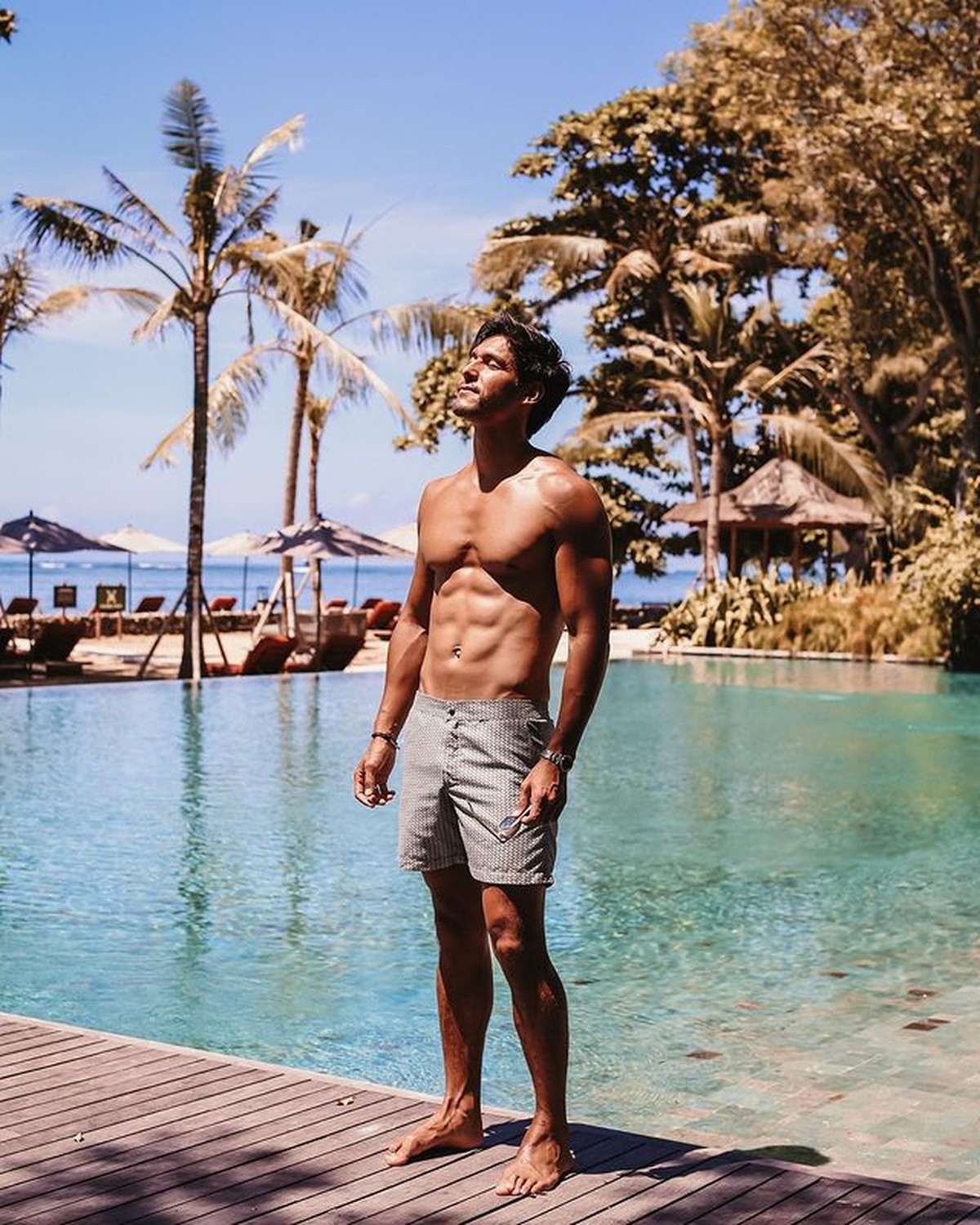 Deretan mantan Jessica Iskandar tengah disorot&comma; termasuk Richard&period; Yuk intip potret Richard Kyle pamer otot&excl;