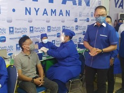 PAN Gelar Vaksinasi Covid-19 Massal di Jaksel, Siapkan 1.300 Dosis