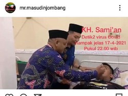 Cerita Terapis Tunarungu dan Kiai Samian yang Hirup Napas Pasien COVID-19