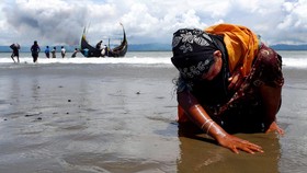 Warga Rohingya Protes usai Ditangkapi Polisi Bangladesh Saat Idulfitri