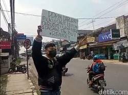 Curhatan Pedagang Sukabumi Warungnya Ditutup Petugas Saat PPKM Darurat