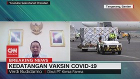 VIDEO: Kedatangan Vaksin Covid-19
