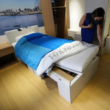 Atlet Olimpiade 2020 Tidur di Ranjang 'Antiseks' demi Cegah COVID-19