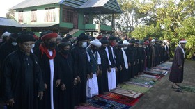 Jemaah An-Nadzir Gowa Gelar Salat Id Pagi Tadi, Dihadiri Ratusan Orang