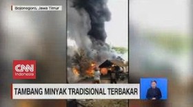 VIDEO: Tambang Minyak Tradisional Terbakar