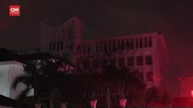 VIDEO: Korsleting Listrik Penyebab Gedung BPOM Terbakar