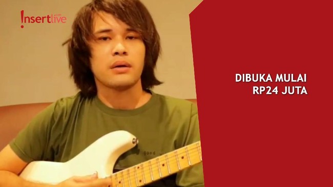 Butuh Biaya Pengobatan, Calvin Dores Terpaksa Lelang Gitar Deddy Dores