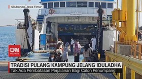 VIDEO: Tradisi Pulang Kampung Jelang Iduladha