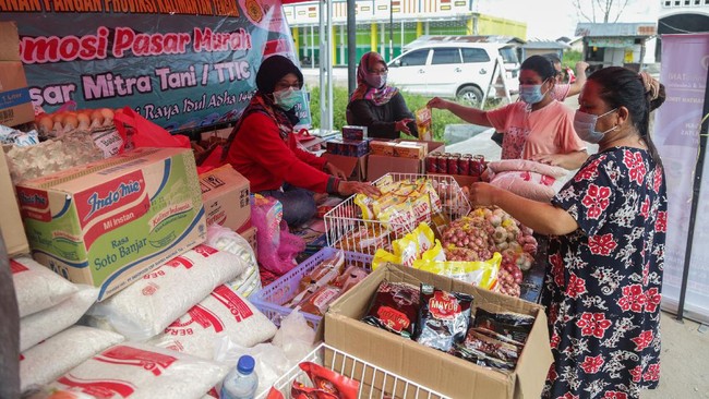 Kemendag mengklaim pasokan bahan pokok untuk kebutuhan puasa dan lebaran tahun ini aman. Berikut rincian pasokannya.